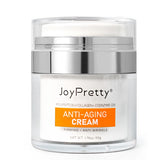 Crema facial antiarrugas con colágeno, coenzima Q10 y péptidos, lifting de líneas finas, regula la flacidez de la piel, cremas hidratantes faciales JoyPretty