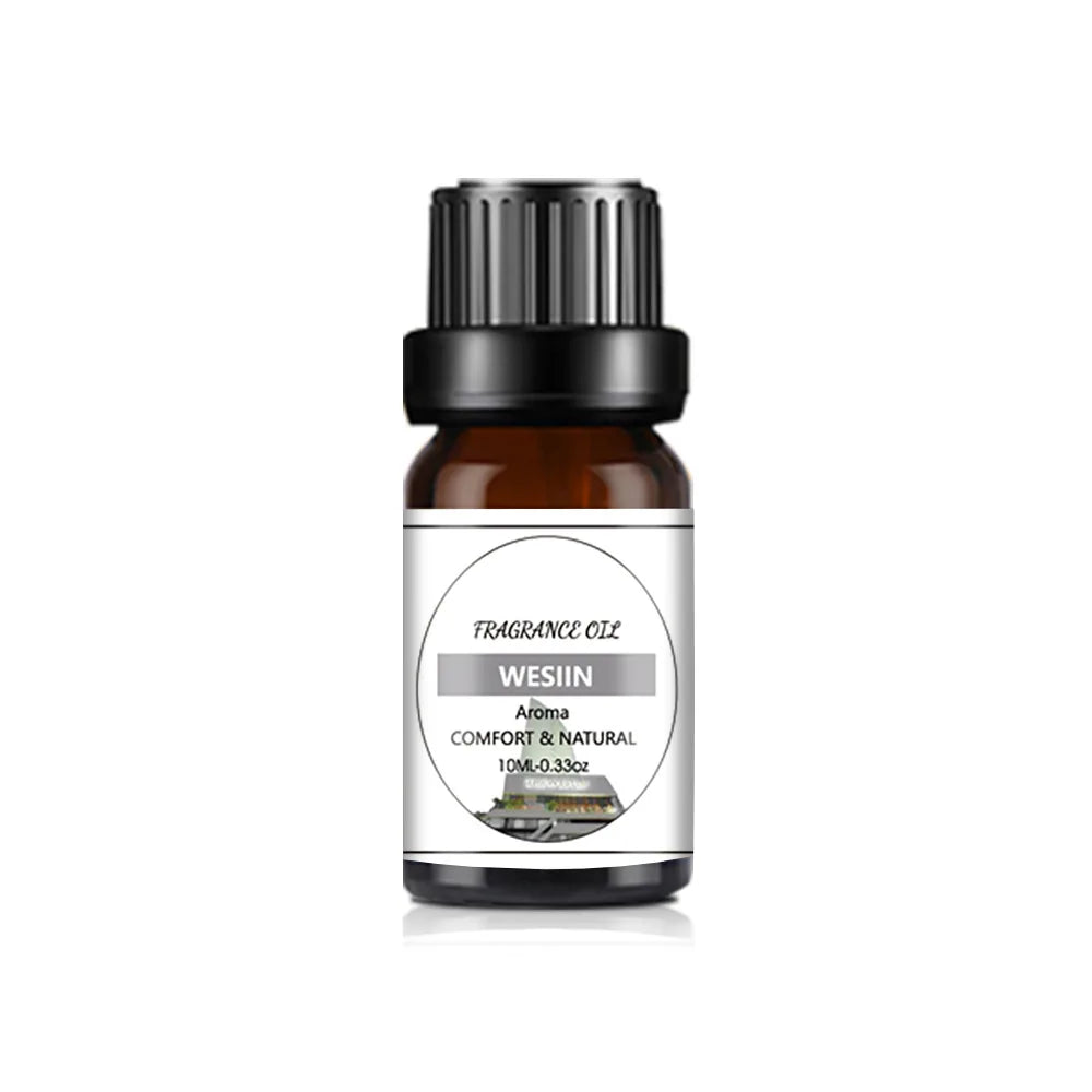 10ML Fragrance Oil Plant Making DIY 33 Flavor Aromatherapy Plaster Candle Soap Fragrance Oil for SPA Diffuser Sleep Humidifier