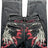 Harajuku Embroidered Casual Jeans New style Retro High Waist American Straight Leg Couples Wear Wide Leg Pants Women Clothing - Lootquake