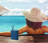 EBS-300 5W Mini Portable Bluetooth Speaker Fabric  Mesh TF Card Music Box IPX6 Waterproof For Phone  PC  Taplet  Palyer