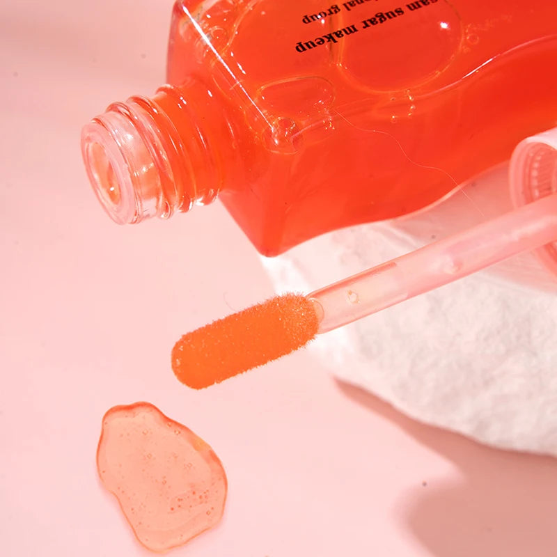 Huile à lèvres Water Light Honey Essence, hydratante longue durée, fruitée et scintillante, gelée, réduit les rides des lèvres, rouge à lèvres liquide, brillant, maquillage