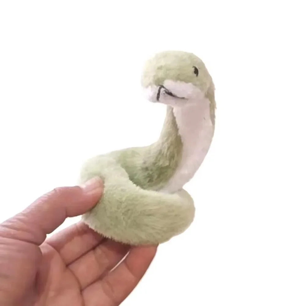 Year of The Snake Plush Toy Wrap Around Arm Little Snake Stuffed Plush Doll Comfort Kawaii Green Snake Animal Doll Children Gift - Lootquake