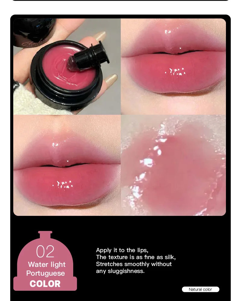 Lip Essence Mouth Red Lip Glaze Mirror Gloss Nude Lip Gloss Moisturizing Lipstick For Women Waterproof And Long-lasting Lipstick