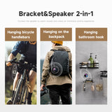 Wireless Bluetooth speaker Gift Magnetic bracket portable High-sound quality TWS interconnected LED color light mini speaker