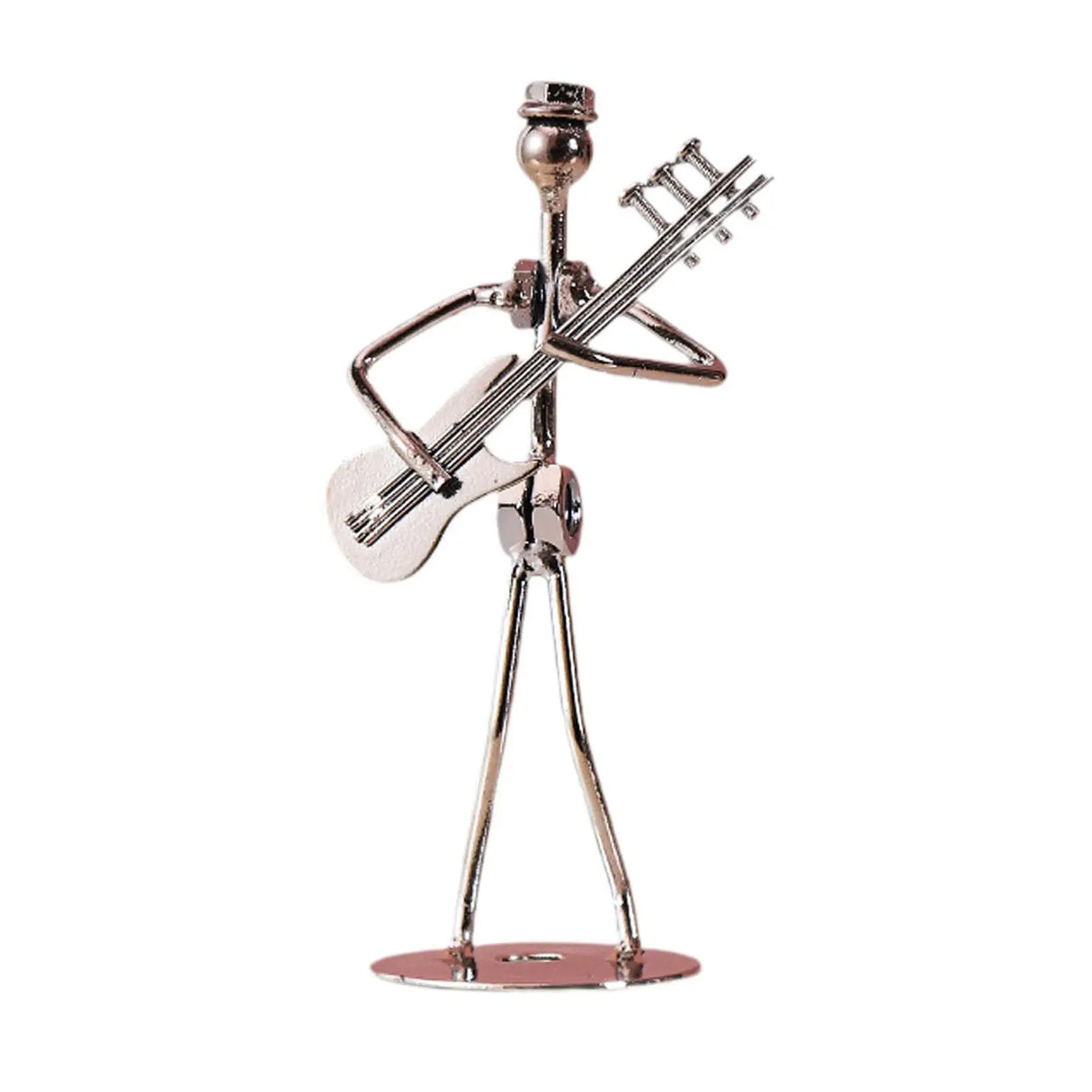 Musical Man Statue Musician Tabletop Figurine for Tabletop Spring Office