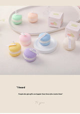 Velas de aromaterapia con diseño creativo de macarrones (2025), colección de fragancias para el hogar, adornos decorativos, regalos de Navidad y cumpleaños.