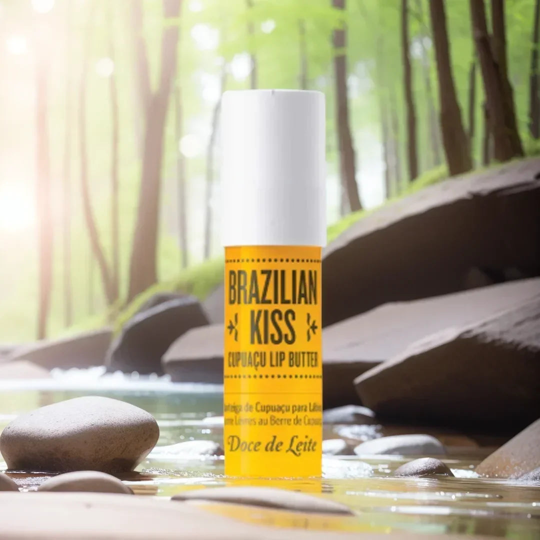 Lip Balm Brazil Kiss Lip Gloss Long Lasting Moisturize Lipstick Anti Drying Reducing Lip Lines Deep Nourishing Lip Care Makeup