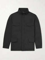 Men's new jacket spring and autumn design solid color zipper large pocket stand collar men's casual windbreaker jacket - Lootquake