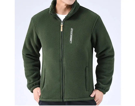 DIMUSI Winter Men's Polartec Jackets Casual Male Outwear Velvet Windbreaker Jackets Mens Soft Fleece Warm Jackets Brand Clothing - Lootquake