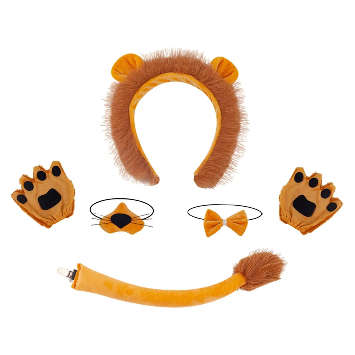 Halloween Animal Costume Set Decoration Headpieces Cosplay Party Supplies for Adults Cosplay Themed Parties Holiday Carnival