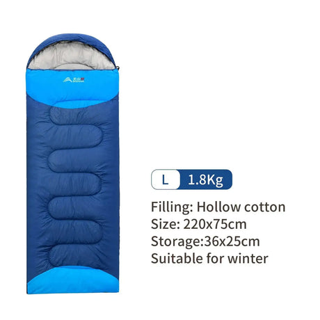 BISINNA Camping Sleeping Bag Ultralight Waterproof Winter Warm Envelope Backpacking Sleeping Bags for Outdoor Traveling Hiking - Lootquake