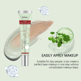 Crema CC Centella Asiática EelHope: Base hidratante y correctora para maquillaje nude, ilumina el cutis e hidrata.