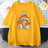 Cottagecore Aesthetic Mushroom Dark Academia Frog Funny T Shirt Men Casual Oversize Cotton Short Sleeve Street Hip Hop T-Shirts - Lootquake
