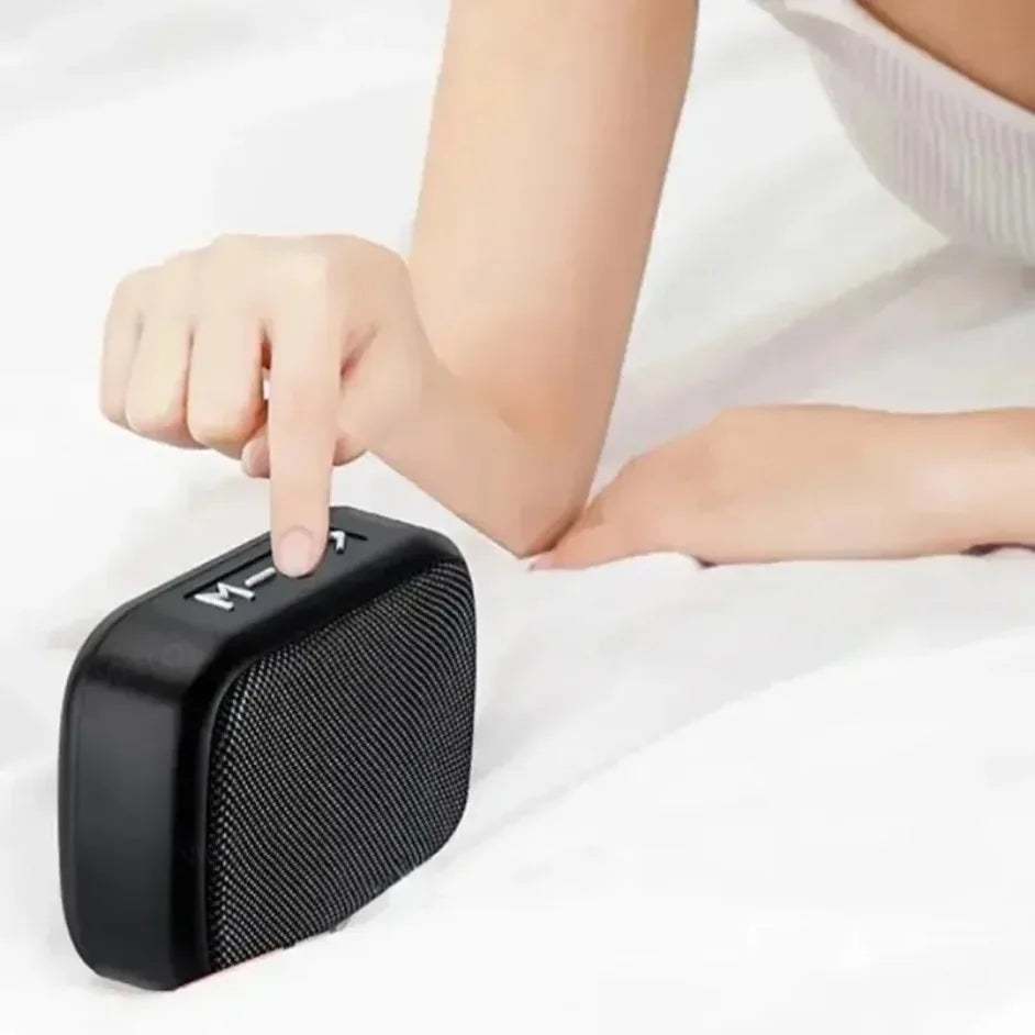 Barra de sonido inalámbrica portátil con Bluetooth 5.0, batería de 500 mAh, altavoces HIFI personalizados de alta calidad para deportes en interiores y exteriores.