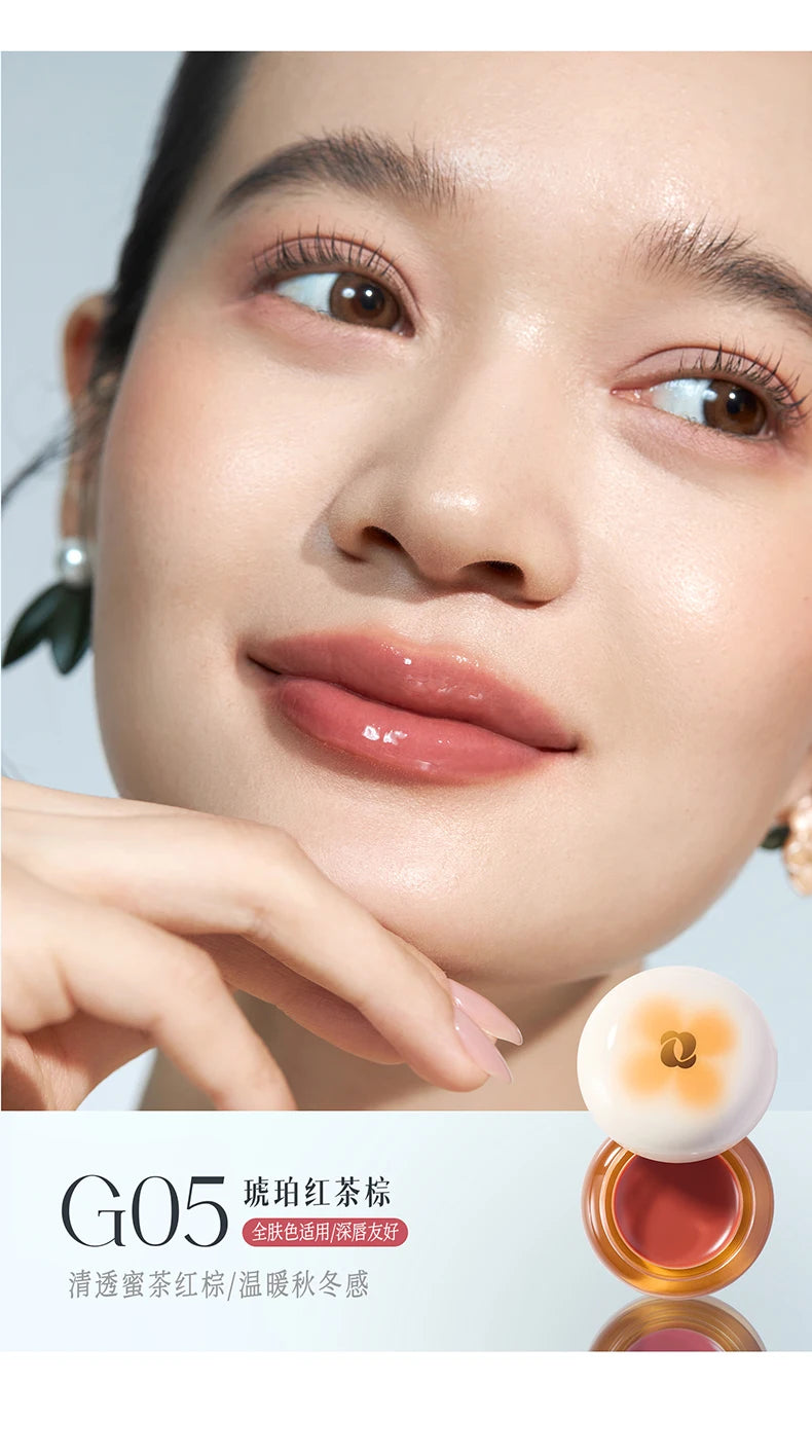 Gloss à lèvres hydratant Glass Lip Nude Rouge à lèvres Maquillage coréen Gloss hydratant Toutes les sensations Haute brillance Hydratant Vitamine E