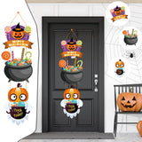 Hanging Scary Pumpkin for Porch