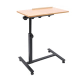 Adjustable Height Laptop Desk Rolling Cart Table Stand Movable Computer Table Sofa Side Tables