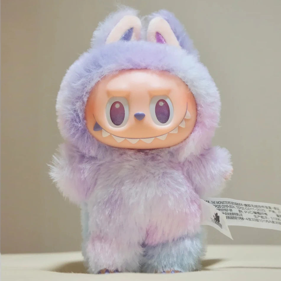 100% Original Labubu V3 boîte à cigarettes grande en énergie pour les monstres colgante figurine d'action version véritable Labubu poupée Anime