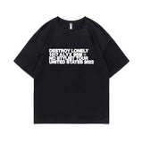 Rapper Destroy Lonely Alyx Print Tshirt Mens Oversized Cotton Short Sleeve Tees Men Hip Hop Rap Style T-shirt Man Street T Shirt - Lootquake