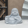 Buddha Stone Statue Little Buddhist Monks Tibetan Buddhism Figurines Zen Garden Ornament Meditation Home Aquarium Decoration