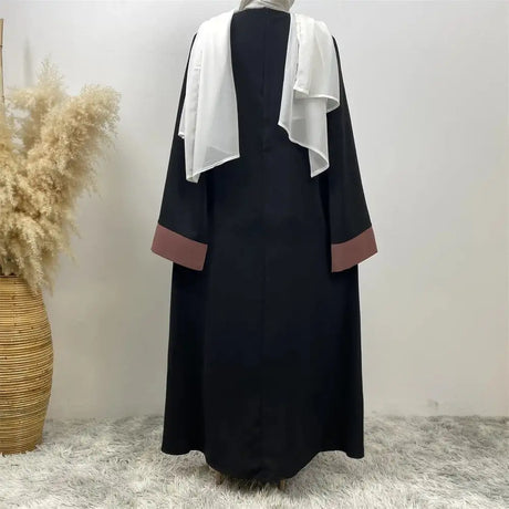 Eid Muslim Party Dress for Women Ramadan Abaya Fake 2 Piece Long Dress Morocco Vestidos Largos Dubai Turkey Robe Jalabiya 2024 - Lootquake