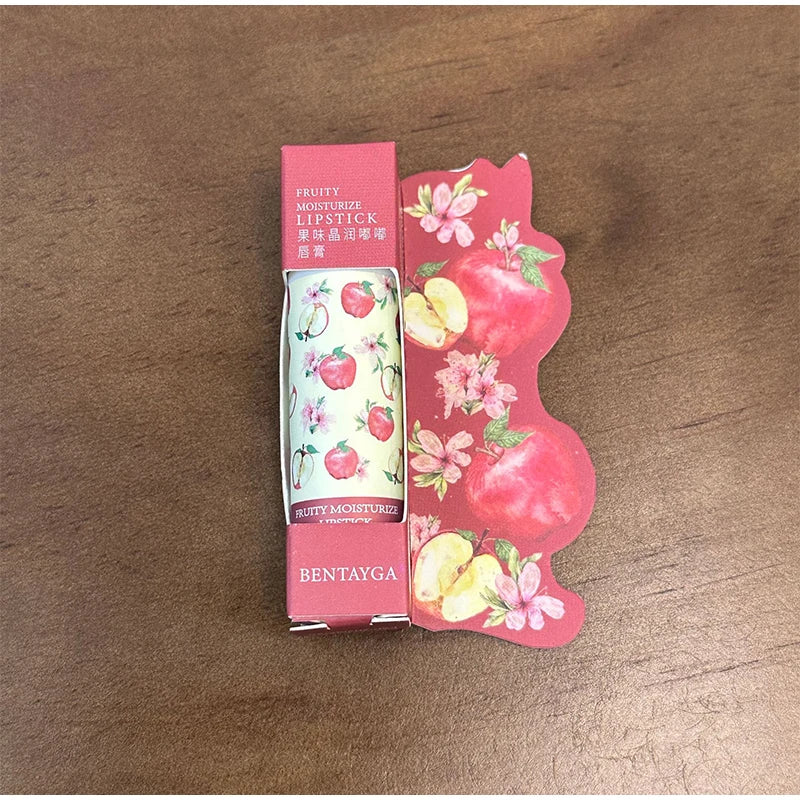 Korean Lipstick Colored Moisturizing Lip Balm Lines Moisturizing And Lip Anti-chapping Fade Nourishing Fruity Crystal Lipstick