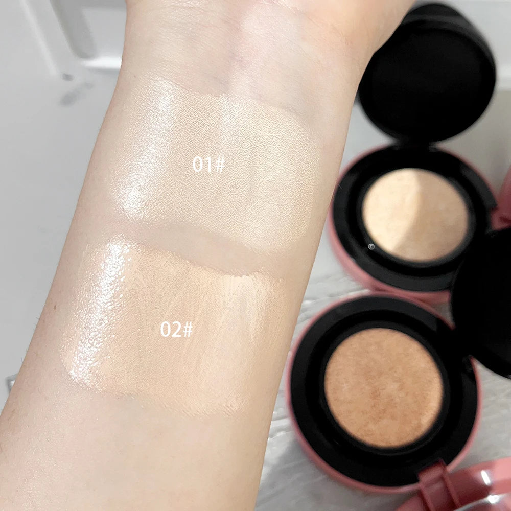 Base de maquillaje con cojín de aire BB Cream, cobertura total, resistente al agua, duradera, control de grasa, corrector CC Cream, base de maquillaje facial, cosmética coreana