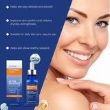 Suero facial con vitamina C y ácido hialurónico, nicotinamida, aclara manchas oscuras, opacidad, hidrata, reduce poros, antienvejecimiento y cuidado de la piel.