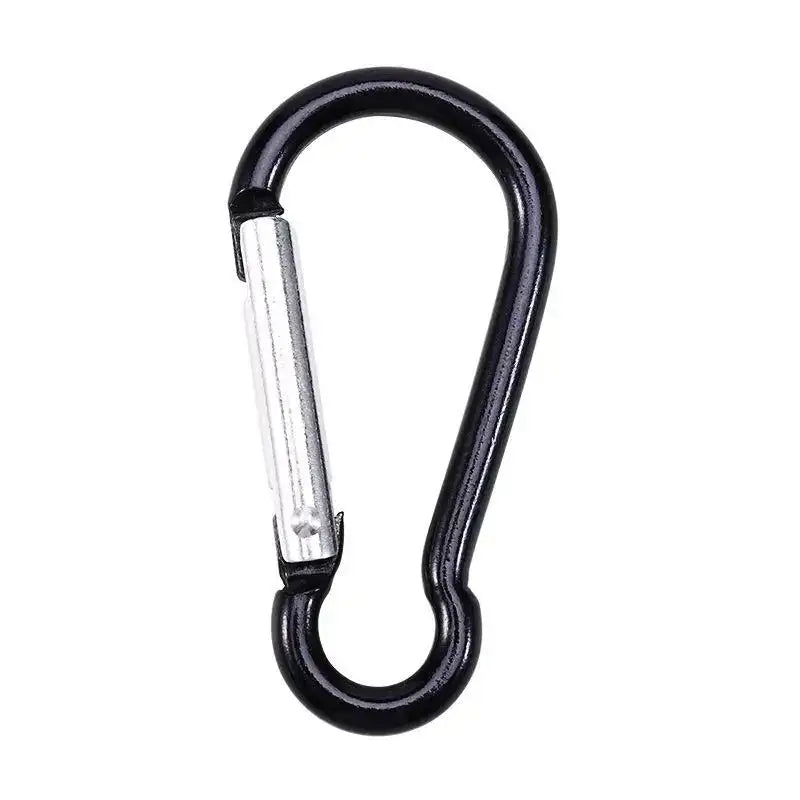 Carabiner Climbing Mountaineering 3-hole Fast Tying Anti-slip Quick Rope Tent Adjustment Buckle Outdoor Camping Survival Gear - Lootquake