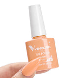 Venalisa Nail Gel Polish 7.5ml #758 Funny Bunny Milky White VIP3 Collection Long Wear Diamond Top Coat Soak Off UV LED Gel Nail