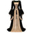 Medieval Renaissance Velvet Long Dress Women Victorian Retro Fancy Gown Halloween Cosplay Costume Plus Size - Lootquake