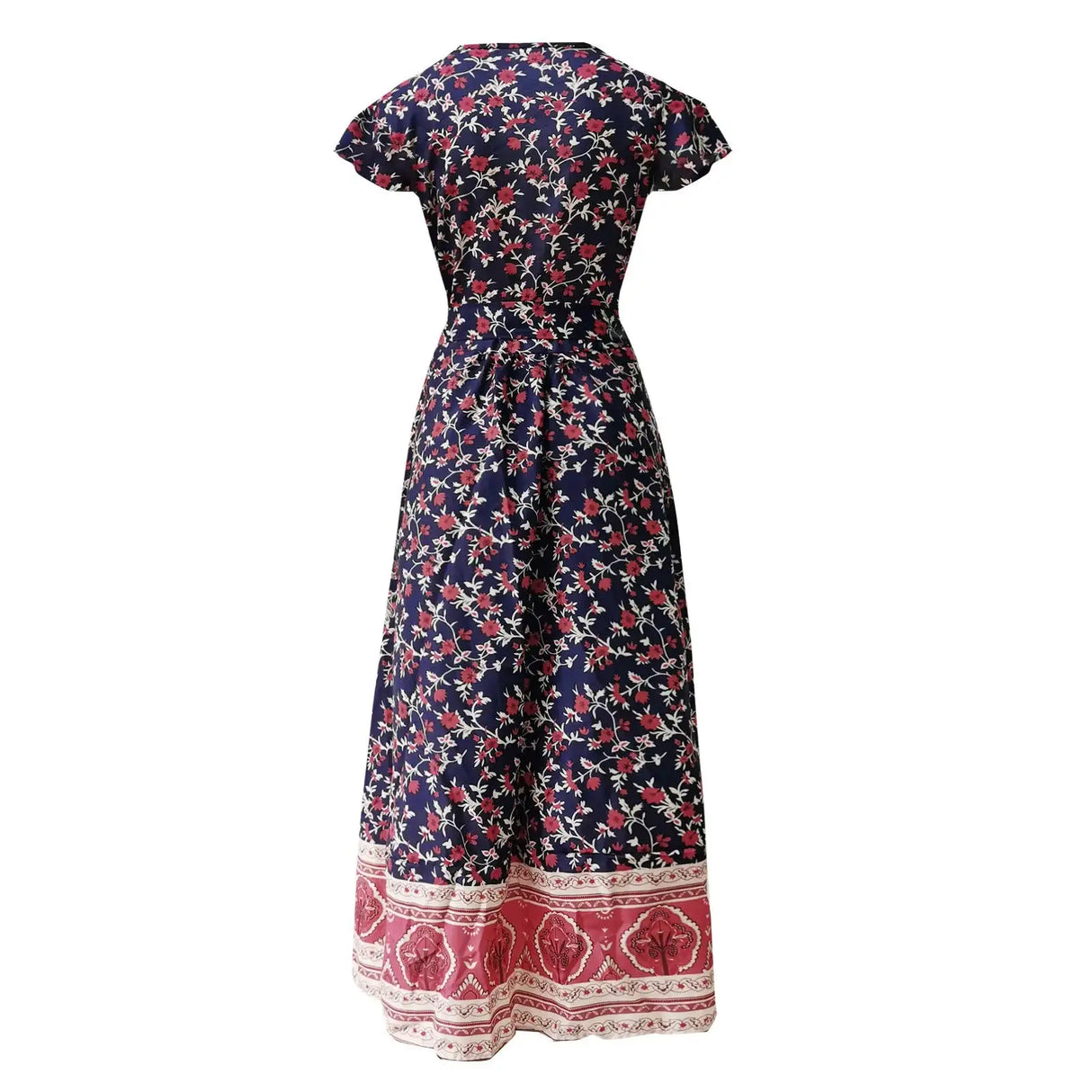 2024 Summer Leisure Hot Sale Holiday Printed Dress Sexy Long Dress Women's Wear - Lootquake
