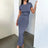 Solid Black White Skinny Long Dress Women's Summer Fashion Plain Bodycon Maxi Tshirt Dress Ladies Simple Casual Slim Dresses - Lootquake