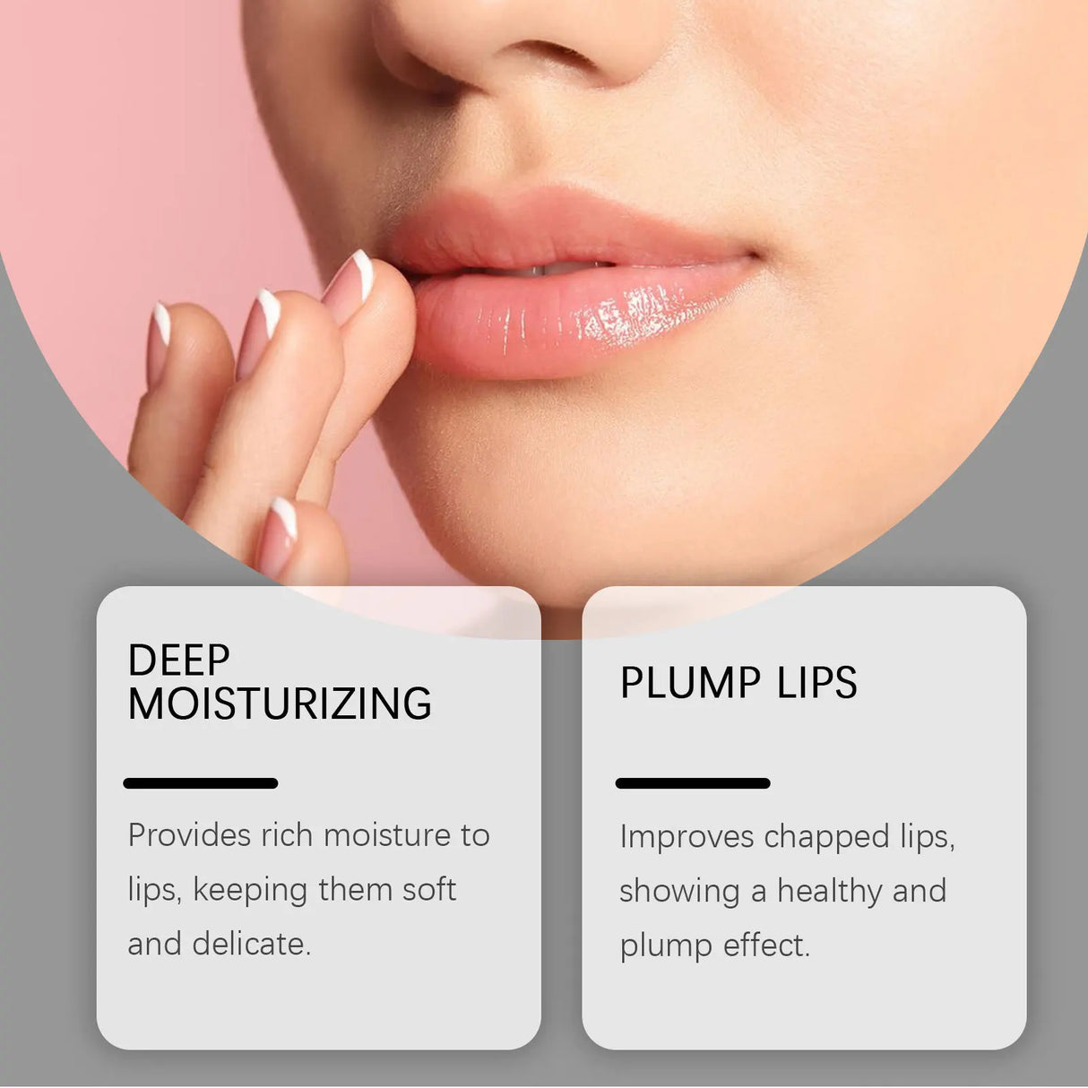 Moisturizing Lip Gloss Transparent Long Lasting Reduce Fine Line Anti Dry Hydrating Glaze Plumper Soft Lipstick Lips Beauty Care