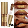6 Colors Chameleon Lip Gloss Long Lasting Waterproof Non Stick Cup Sweat Proof Pearl Shine Lipstick For Women  makeup Cosmetics