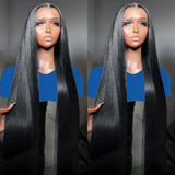30 Inch Bone Straight HD Lace Frontal Wig | 13x6 & 13x4 Human Hair | Pre-Plucked