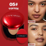 Face Air Cushion Foundation 6 Colors Concealer Foundation Lasting Full Coverage Liquid Foundation Moisturizing BB Cream Makeup