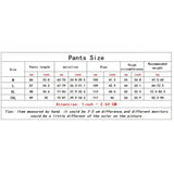 Jeans Women Spring Autumn New Stripe Splicing Large Size Drawstring Elastic Waist Thin Ladies Harlan Nine Points Pants Z468 - Lootquake