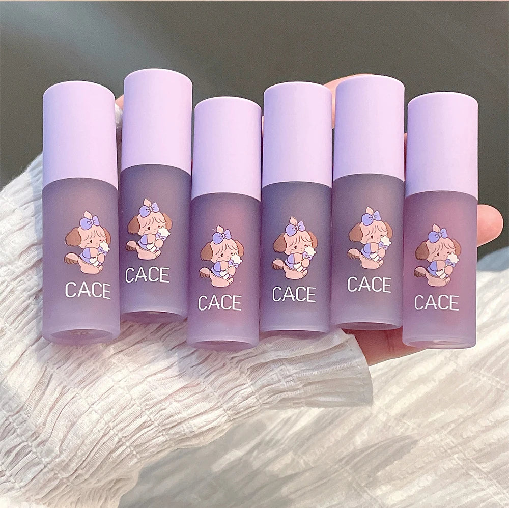 New Lovely Matte Liquid Lipstick Velvet Nude Red Lip Gloss Long Lasting Non-stick Cup Lip Mud Tint Cream Beauty Makeup Cosmetics