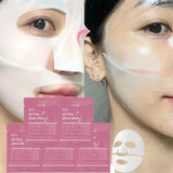 Mascarilla facial de colágeno hidratante, control de grasa, iluminadora, cuidado de la piel, reduce los poros, 1/3/5/10 unidades