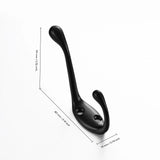 SARIHOSY 1/5Pcs Coat Towel Hook for Bathroom Hook Home Storage Wall Hooks Bathroom Kitchen Accessories Wall Hanger