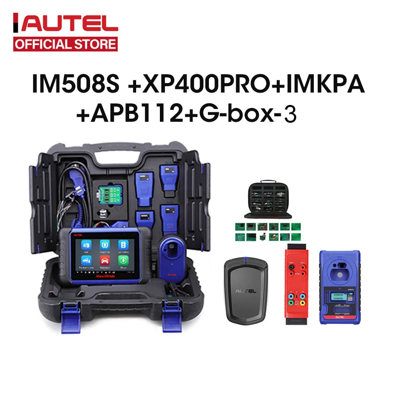 Autel MaxiIM IM508S XP400 PRO OBD2 Scanner automobile IMMO Programmation de clé Outils de diagnostic pour toutes les voitures Programmateur tout-en-un