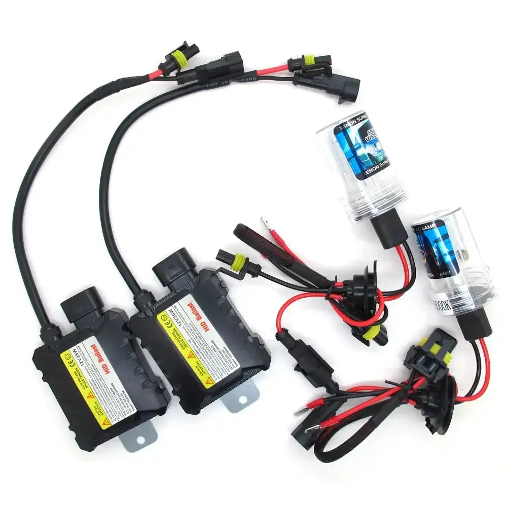 NEW 35W 55W HID Xenon Bulb Car Headlight H1 H3 H7 H11 9005 HB3 9006 HB4 Auto Headlamp Kit With Slim Block Ballast 12V DC - Lootquake