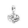 Nuevo dije de rana perezosa de plata 925 con forma de animal, pato, cerdo, oso, compatible con pulsera original, decoración, colgante para mujer, regalo de joyería