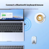 Adaptador USB Bluetooth 5.3 Adaptador inalámbrico Bluetooth 5.1 para PC Portátil Altavoz inalámbrico Receptor de audio Transmisor USB