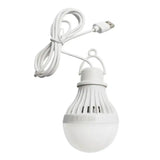 USB Light Bulb LED Camping Light Bulb Portable Camping Lantern Hanging Cord Tent Light for Camping Emergency Truck Fishing Boat - Lootquake