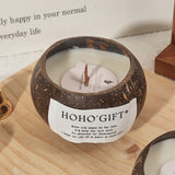 Bougies parfumées à la noix de coco, bougies d'ambiance au parfum avancé, décoration de chambre à coucher, souvenir créatif, cadeau d'anniversaire