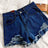 Casual High Waist Denim Shorts Women Summer Pocket Tassel Hole Ripped jeans Short Female Femme Short Pants Women - Lootquake