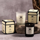 1 vela de aromaterapia con aroma a planta europea moderna para sala de estar, dormitorio, purificación del aire, fragancia duradera, decoración de vasos.