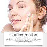 Base de maquillaje Biomimic Spectrums Light Spectrums 4 en 1 con FPS 50+, corrector cambiante de larga duración